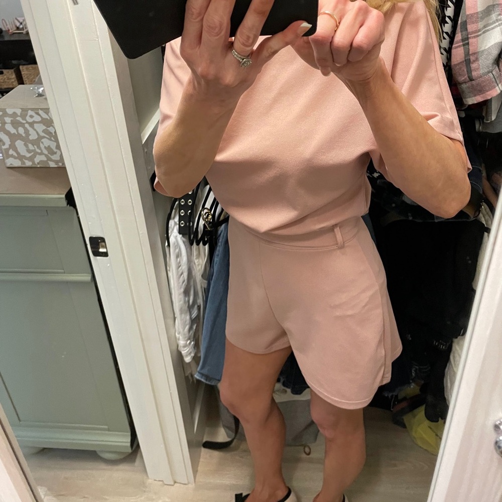 Women’s Size Small Blush Colored Romper